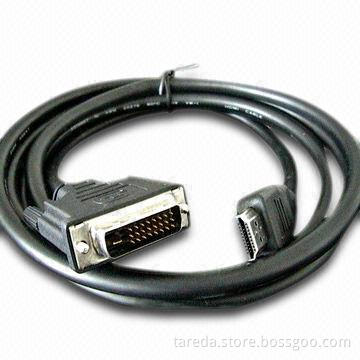 HDMI to DVI Cable Male To Male, Available in 6, 10 and 15 Foot Lengths or Customized